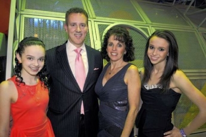 Julia, 13, Mark and Chris Sevco and Nikki, 15.