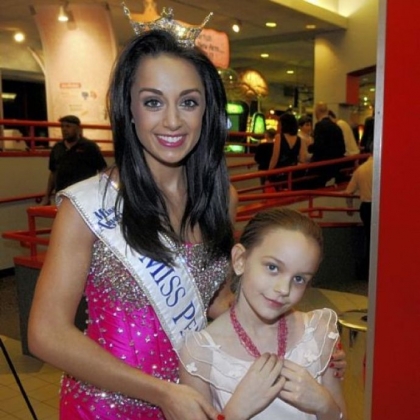 Miss Pennsylvania 2012 Jordyn Colao with Maddie Sinclair, 8.