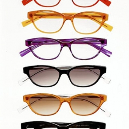 Julie Jubelirer eyeglass styles from the Norman Childs eyewear collection, $365.