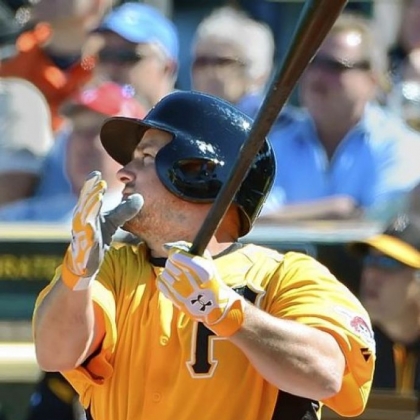 Gaby Sanchez had another good day at the plate Tuesday in the Pirates' 10-0 win vs. Spain.