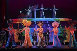 'Priscilla Queen of the Desert' driven to glittery stage spectacle