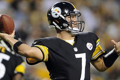 Steelers quarterback Ben Roethlisberger.