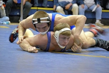 Chartiers Valley's Noah Wilps, bottom, lost to Cody Wiercioch in the WPIAL/Southwest Region final last weekend.