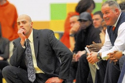 Beaver Falls coach Doug Biega watches his team in the WPIAL Class AA basketball championship last Saturday.