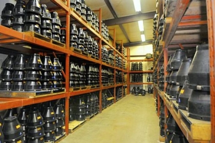 Thousands of stripper rubbers are used in the rotating control head the company manufactures for drill rigs and ships.