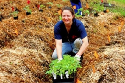 Rosie Wise, garden and youth coordinator for North Hills Community Outreach.