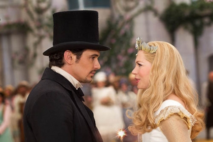 James Franco and Michelle Williams in "Oz the Great and Powerful."