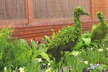 Mr. Craven's Topiary Garden.