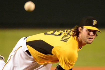 Pirates pitcher Kyle McPherson delivers against the Orioles Friday night.