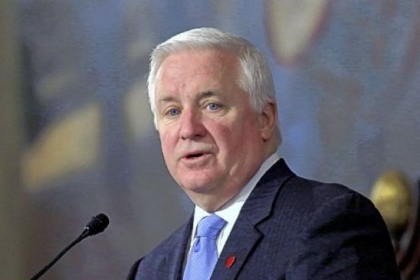 Gov. Tom Corbett, like his three predecessors, has "strong ties to the natural gas industry."