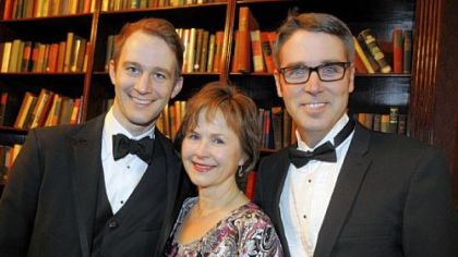 Chatham Baroque members Andrew Fouts, Patricia Halverson and Scott Pauley.