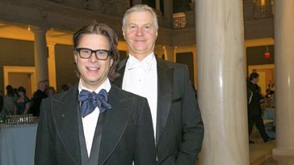 Ron Booth and Christopher Hahn, Pittsburgh Opera general director