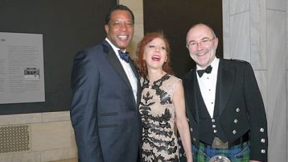 Clyde Jones, Michelle Fabrizi and Dr Ian McGowan.