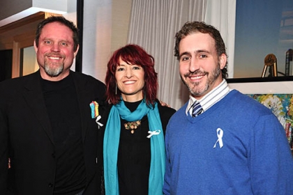 Johno and Maria Prascak with Christopher Galiyas.