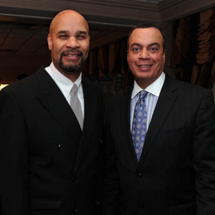 Dr. Stanley Thompson and Kevin Jenkins.