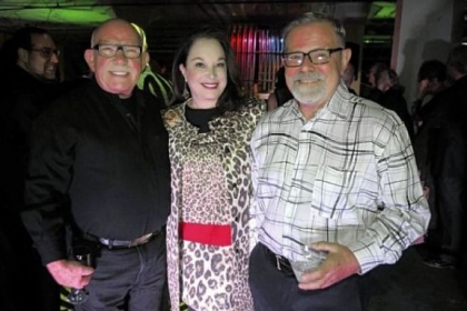 Nachum Golan, Catherine Loevner and Steve Hough.