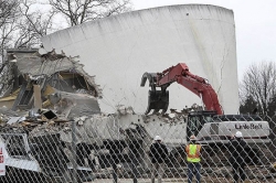 Demolition begins on Gettysburg's Cyclorama building