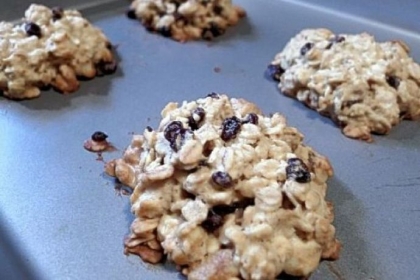 Maple Oatmeal Cookies.