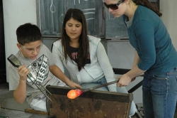 Let's Talk About Art: Eggs-cellent time for making glass eggs