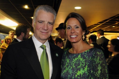 Art Rooney II and Greta Rooney.