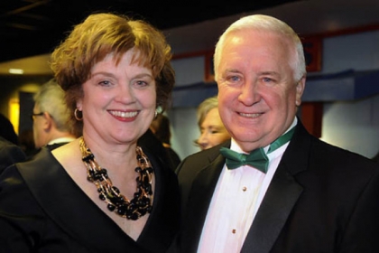 Susan Manbeck Corbett and Gov. Tom Corbett.