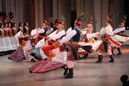 The Polish National Song and Dance Ensemble.