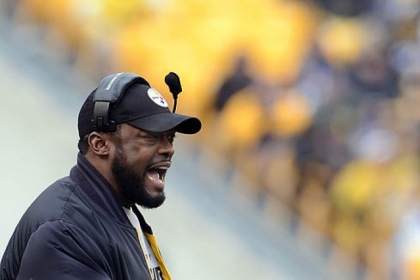 Steelers coach Mike Tomlin doesn't want to talk about the team's March roster defections.