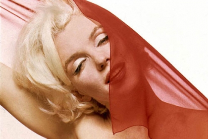 Marilyn Monroe as photographed by Bert Stern, the subject of "Bert Stern: Original Mad Man."