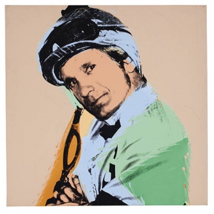 Image of jockey Willie Shoemaker, 1978.