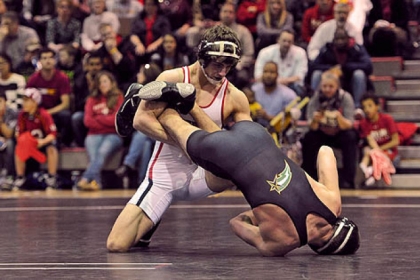 Shady Side Academy grad Geoff Alexander had a solid season wrestling for Maryland.