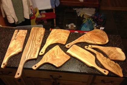 Pittsburgh-made cutting boards by Chris Bandy.