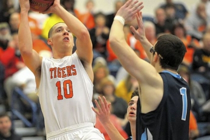 Beaver Falls' Drew Cook is the Tigers second-leading scorer with 15.7 points per game. The Tigers are playing in a second consecutive PIAA Class AA title game.