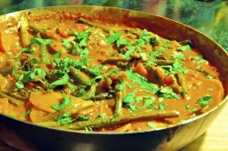 What's for Dinner: Roasted Asparagus and Sweet Potato Curry