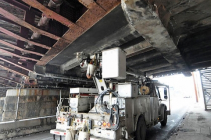 The new South Highland Avenue Bridge will solve the low height restriction on Ellsworth Avenue.