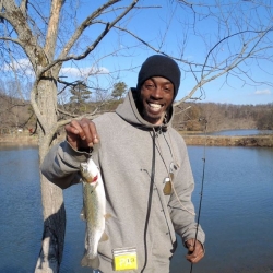 First trout for Phil