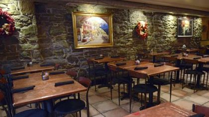 The 48-seat dining room of Girasole, which is run by five members of the Gerasole family, quite often is full.
