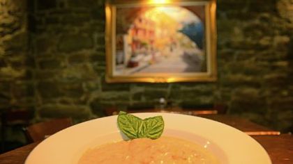 Spinach and ricotta ravioli in a tomato cream sauce at Girasole, which is participating in Restaurant Week. The restaurant is the subject of the review by dining critic Melissa McCart in today's Weekend Magazine.
