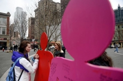 Interpretive exhibit focuses on women, girls as bullying victims, perpetrators