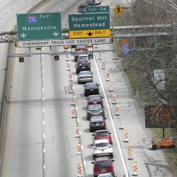 Motorists are able to ride out Squirrel Hill Tunnel closure